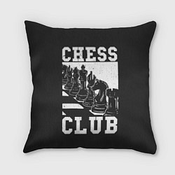 Подушка квадратная Шахматный клуб