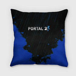 Подушка квадратная Portal games, цвет: 3D-принт