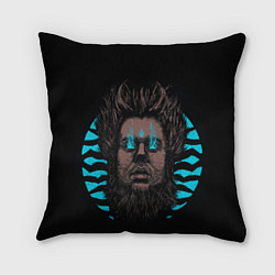 Подушка квадратная Wayne Static - X, цвет: 3D-принт