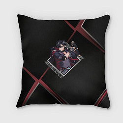 Подушка квадратная Ризли в ромбе