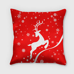 Подушка квадратная Christmas deer