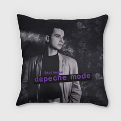 Подушка квадратная Depeche Mode Dave Gahan noir3, цвет: 3D-принт