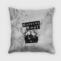 Подушка квадратная Depeche Mode - Touring the universe группа, цвет: 3D-принт