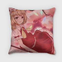 Подушка квадратная Touhou Project Flandre cry, цвет: 3D-принт
