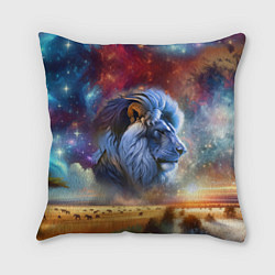 Подушка квадратная Небесный лев, цвет: 3D-принт