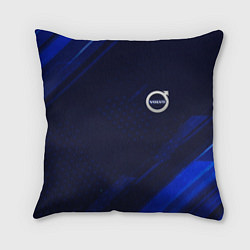 Подушка квадратная Volvo abstraction, цвет: 3D-принт