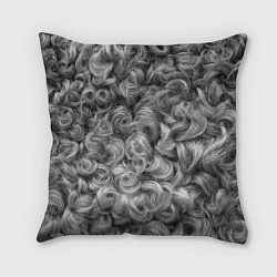 Подушка квадратная Кудрявая шерсть баранов