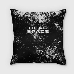Подушка квадратная Мёртвый космос брызги красок, цвет: 3D-принт