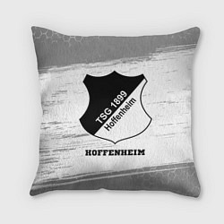 Подушка квадратная Hoffenheim sport на светлом фоне, цвет: 3D-принт