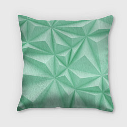 Подушка квадратная Объемные пирамидки