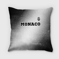 Подушка квадратная Monaco sport на светлом фоне посередине, цвет: 3D-принт