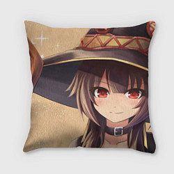 Подушка квадратная Konosuba Мэгумин cute