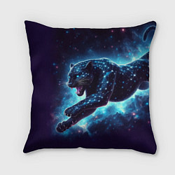 Подушка квадратная Fantastic star panter - ai art fantasy