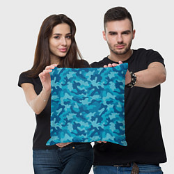 Подушка квадратная Камуфляж Люсии из gta 6, цвет: 3D-принт — фото 2
