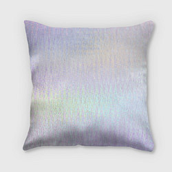 Подушка квадратная Бледный сиреневый тай-дай, цвет: 3D-принт