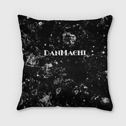 Подушка квадратная DanMachi black ice, цвет: 3D-принт