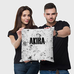 Подушка квадратная Akira dirty ice, цвет: 3D-принт — фото 2