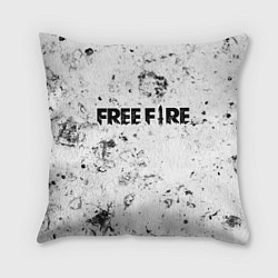 Подушка квадратная Free Fire dirty ice