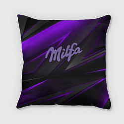 Подушка квадратная Milfa milka style, цвет: 3D-принт