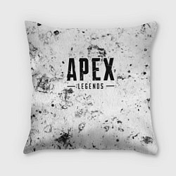 Подушка квадратная Apex Legends dirty ice, цвет: 3D-принт