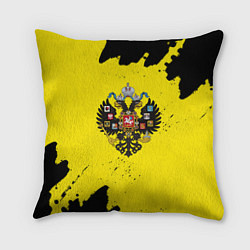 Подушка квадратная Имперская россия краски, цвет: 3D-принт