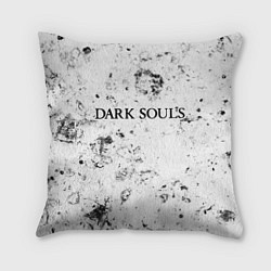 Подушка квадратная Dark Souls dirty ice, цвет: 3D-принт