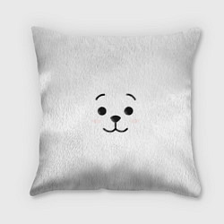 Подушка квадратная BT21 RJ, цвет: 3D-принт