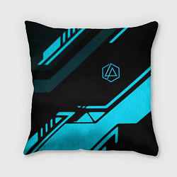 Подушка квадратная Linkin park geometry, цвет: 3D-принт