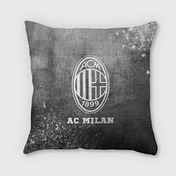 Подушка квадратная AC Milan - grey gradient, цвет: 3D-принт