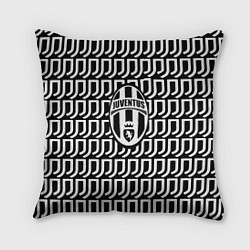 Подушка квадратная Juventus fc pattern, цвет: 3D-принт