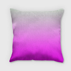 Подушка квадратная Gradient color pink, цвет: 3D-принт