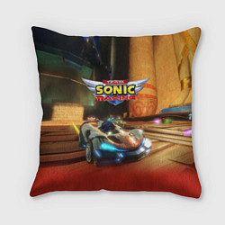 Подушка квадратная Team Sonic racing - video game