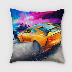 Подушка квадратная NFS - cars
