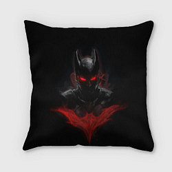 Подушка квадратная Neon Batman in the dark, цвет: 3D-принт