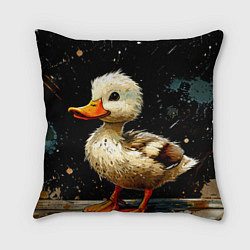 Подушка квадратная Милая уточка