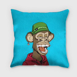 Подушка квадратная NFT smile ape