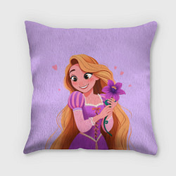 Подушка квадратная Rapunzel - big pictures, цвет: 3D-принт