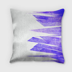 Подушка квадратная Color white purple