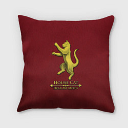 Подушка квадратная House cat