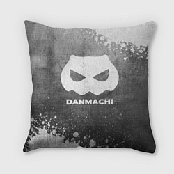 Подушка квадратная DanMachi - grey gradient