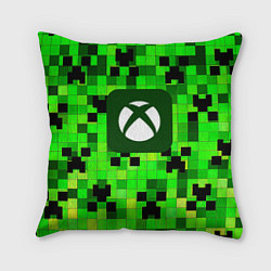 Подушка квадратная Minecraft xbox, цвет: 3D-принт
