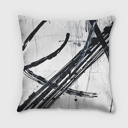 Подушка квадратная Графичная абстракция, цвет: 3D-принт