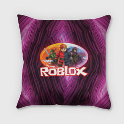 Подушка квадратная Roblox пероснажи