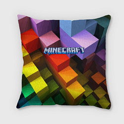 Подушка квадратная Minecraft - pattern