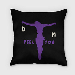 Подушка квадратная Depeche Mode - I Feel You силуэт