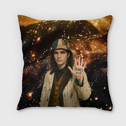 Подушка квадратная Bones в панаме