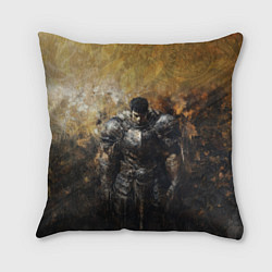 Подушка квадратная Воин Гатц в броне, цвет: 3D-принт