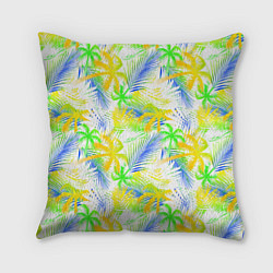 Подушка квадратная Palm yellow