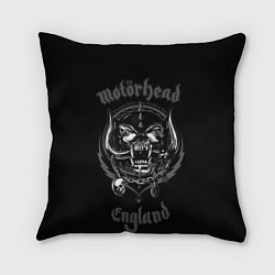 Подушка квадратная Motorhead логотип, цвет: 3D-принт