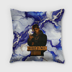 Подушка квадратная XXXTentacion gangster, цвет: 3D-принт